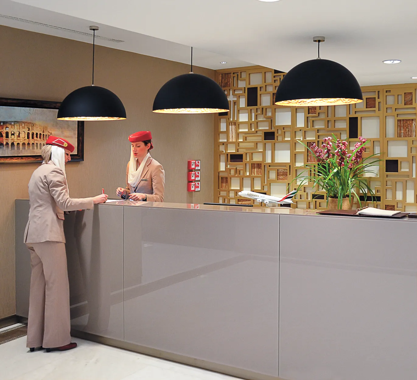 Emirates Business Class Lounges 02